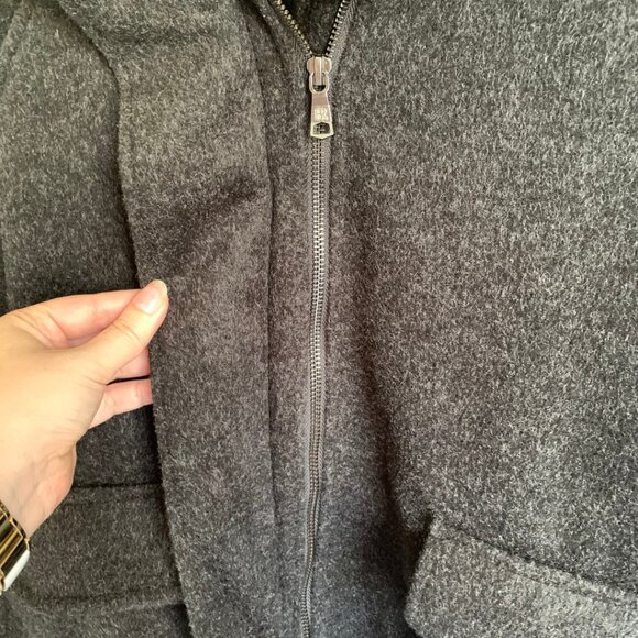 BANANA REPUBLIC FACTORY BRUSHED SHORT JACKET - SIZE L PETITE - Picture 5 of 11